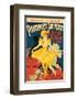 Pantomimes Lumineuses-Jules Chéret-Framed Premium Giclee Print