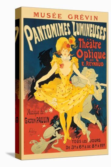 Pantomimes Lumineuses-Jules Chéret-Stretched Canvas
