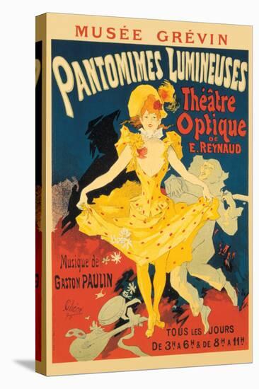 Pantomimes Lumineuses-Jules Chéret-Stretched Canvas