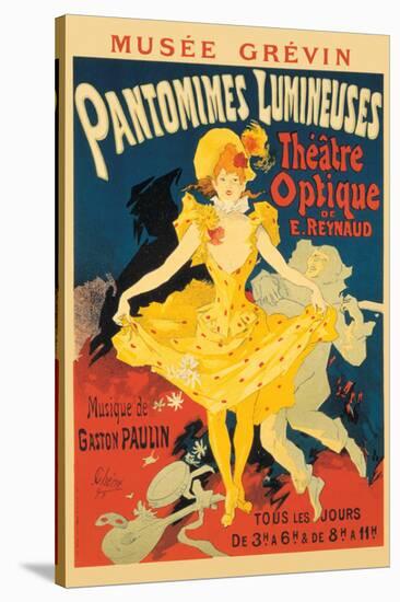 Pantomimes Lumineuses-Jules Chéret-Stretched Canvas