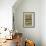 Pantry of preserved fruits and vegetables in canning jars. (PR)-Janet Horton-Framed Photographic Print displayed on a wall