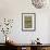 Pantry of preserved fruits and vegetables in canning jars. (PR)-Janet Horton-Framed Photographic Print displayed on a wall