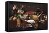 Pantry Scene with Servant-Frans Snyders-Framed Stretched Canvas