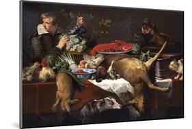 Pantry Scene with Servant-Frans Snyders-Mounted Giclee Print