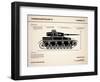 Panzer IV Tank-Mark Rogan-Framed Art Print