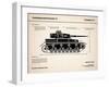 Panzer IV Tank-Mark Rogan-Framed Art Print