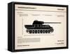 Panzer V Panther Tank-Mark Rogan-Framed Stretched Canvas