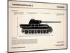 Panzer V Panther Tank-Mark Rogan-Mounted Art Print