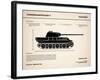 Panzer V Panther Tank-Mark Rogan-Framed Art Print