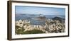 Pao Acucar or Sugar loaf mountain and the bay of Botafogo, Rio de Janeiro, Brazil, South America-Gavin Hellier-Framed Photographic Print