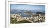 Pao Acucar or Sugar loaf mountain and the bay of Botafogo, Rio de Janeiro, Brazil, South America-Gavin Hellier-Framed Photographic Print