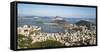 Pao Acucar or Sugar loaf mountain and the bay of Botafogo, Rio de Janeiro, Brazil, South America-Gavin Hellier-Framed Stretched Canvas