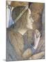 Paola Gonzaga, Detail from Meeting Wall, 1465-1474-Andrea Mantegna-Mounted Giclee Print