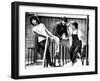 Paola Pitagora and Gianni Morandi on the Set of Jacopone-null-Framed Photographic Print