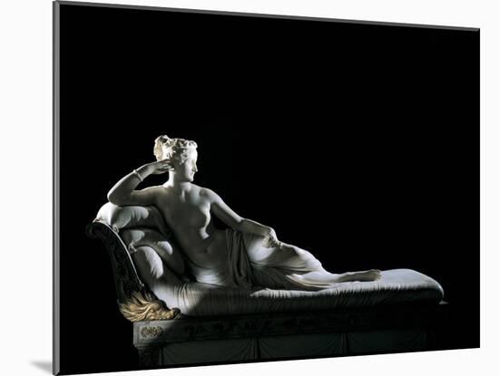 Paolina Borghese as Venus Victrix-Antonio Canova-Mounted Premium Photographic Print