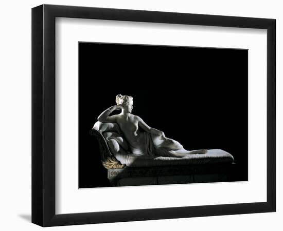 Paolina Borghese as Venus Victrix-Antonio Canova-Framed Photographic Print