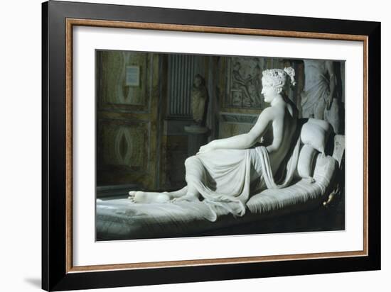 Paolina Borghese as Venus Victrix-Antonio Canova-Framed Giclee Print