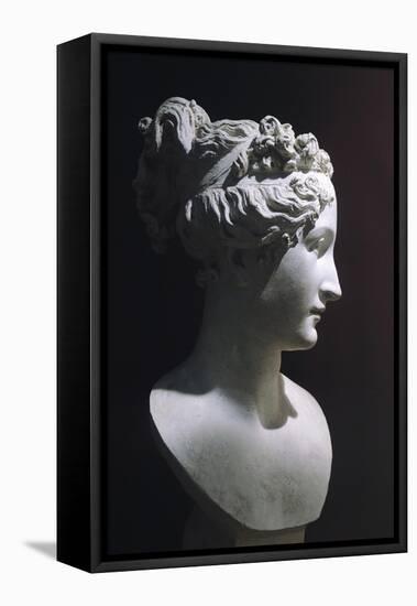 Paolina Borghese as Venus Victrix-Antonio Canova-Framed Stretched Canvas