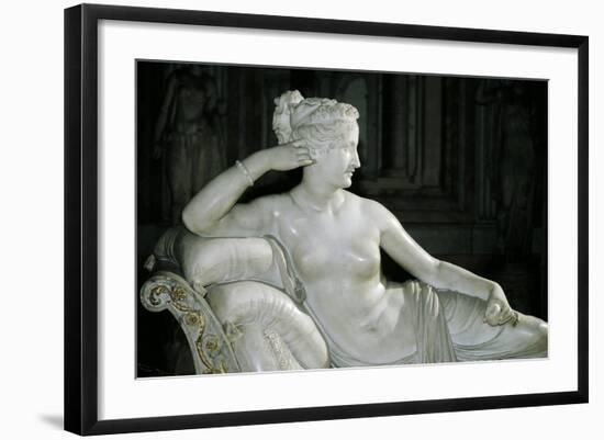 Paolina Borghese as Venus Victrix-Antonio Canova-Framed Giclee Print