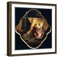 Paolo and Francesca, 1850-1874-Angelo Inganni-Framed Giclee Print