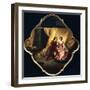 Paolo and Francesca, 1850-1874-Angelo Inganni-Framed Giclee Print