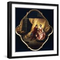 Paolo and Francesca, 1850-1874-Angelo Inganni-Framed Giclee Print