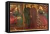 Paolo and Francesca, 1862-Dante Gabriel Rossetti-Framed Stretched Canvas