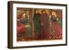 Paolo and Francesca, 1862-Dante Gabriel Rossetti-Framed Giclee Print