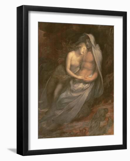 Paolo and Francesca, 1870-George Frederick Watts-Framed Giclee Print