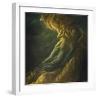 Paolo and Francesca, 1901-Gaetano Previati-Framed Giclee Print