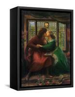 Paolo and Francesca Da Rimini, 1867-Dante Gabriel Rossetti-Framed Stretched Canvas