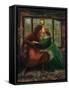 Paolo and Francesca Da Rimini, 1867-Dante Gabriel Rossetti-Framed Stretched Canvas