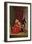 Paolo and Francesca, from Dante's Divina Commedia-Jean-Auguste-Dominique Ingres-Framed Giclee Print