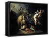 Paolo and Francesca in Hell, Scene from Divine Comedy-Dante Alighieri-Framed Stretched Canvas