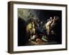 Paolo and Francesca in Hell, Scene from Divine Comedy-Dante Alighieri-Framed Giclee Print