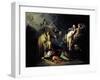 Paolo and Francesca in Hell, Scene from Divine Comedy-Dante Alighieri-Framed Giclee Print