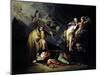 Paolo and Francesca in Hell, Scene from Divine Comedy-Dante Alighieri-Mounted Giclee Print