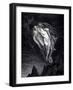 Paolo and Francesca in the whirlwind of lust and torture. From The Divine Comedy by Dante Alighieri-Gustave Dore-Framed Giclee Print