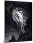 Paolo and Francesca in the whirlwind of lust and torture. From The Divine Comedy by Dante Alighieri-Gustave Dore-Mounted Giclee Print