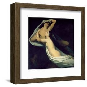 Paolo and Francesca-Ary Scheffer-Framed Premium Giclee Print