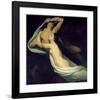 Paolo and Francesca-Ary Scheffer-Framed Premium Giclee Print