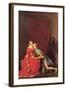 Paolo and Francesca-Jean-Auguste-Dominique Ingres-Framed Art Print