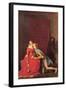 Paolo and Francesca-Jean-Auguste-Dominique Ingres-Framed Art Print