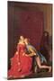 Paolo and Francesca-Jean-Auguste-Dominique Ingres-Mounted Art Print