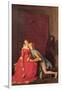 Paolo and Francesca-Jean-Auguste-Dominique Ingres-Framed Art Print