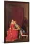 Paolo and Francesca-Jean-Auguste-Dominique Ingres-Framed Art Print