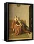 Paolo and Francesca-Jean-Auguste-Dominique Ingres-Framed Stretched Canvas