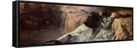 Paolo and Francesca-Gaetano Previati-Framed Stretched Canvas