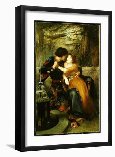 Paolo and Francesca-Charles Edward Halle-Framed Giclee Print