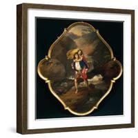 Paolo and Virginia, 1850-1874-Angelo Inganni-Framed Giclee Print